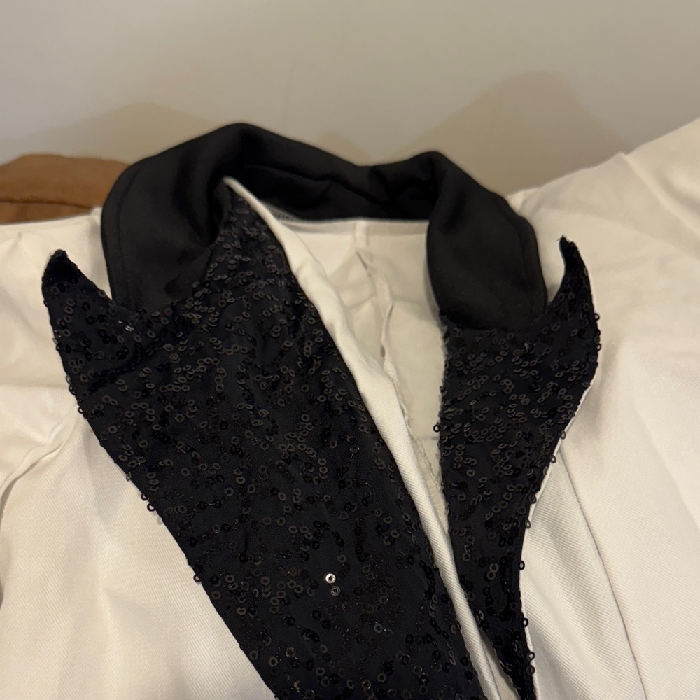 Weissman White and Black Dance Costume Set - Picture 6 of 9